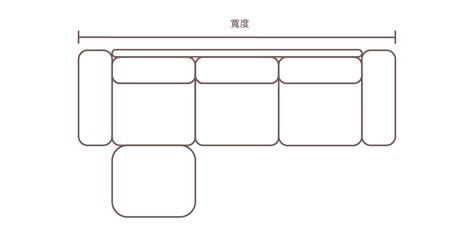 5人沙發尺寸